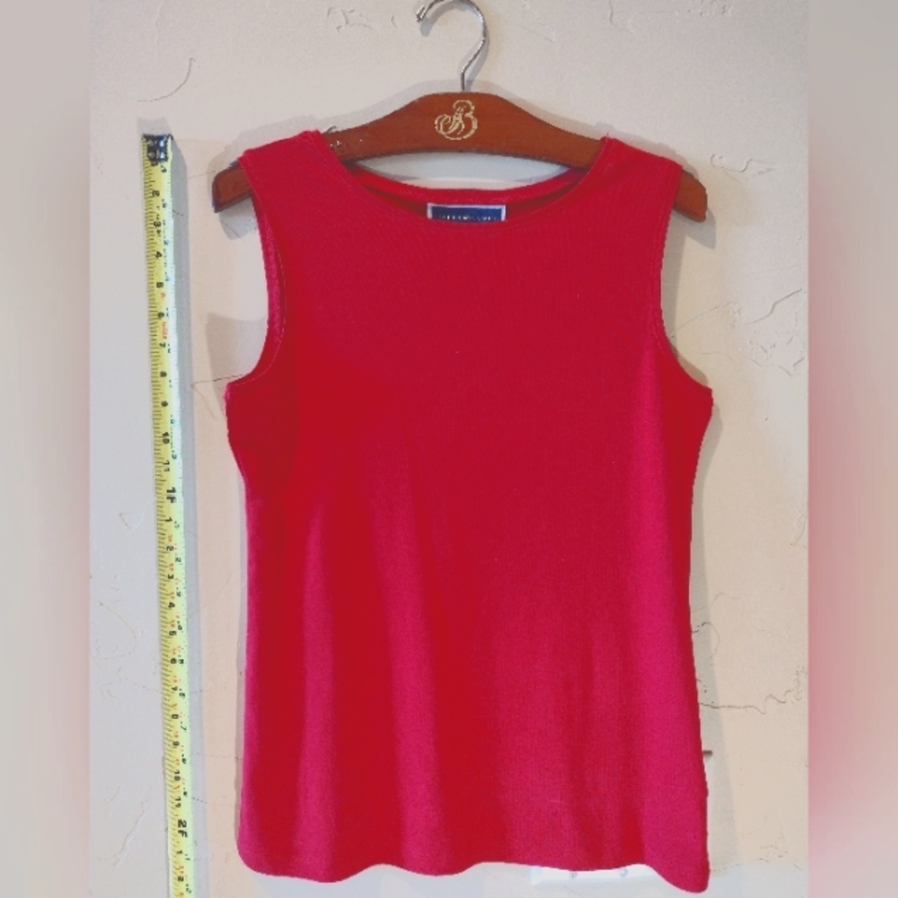 Karen Scott Sleeveless Knit Top
